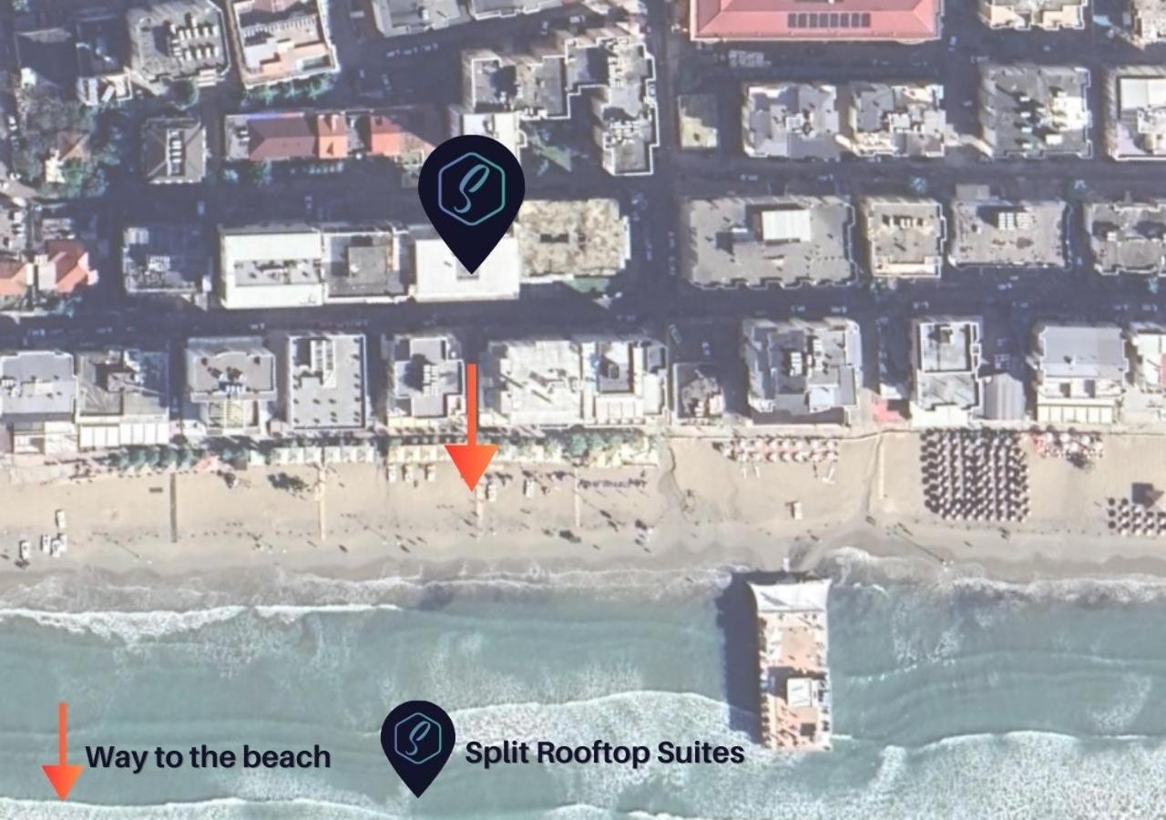 Split Rooftop Suites Durrës Eksteriør bilde